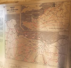 Battle of Normandy map